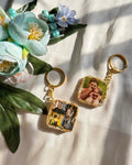 Resin Photo Keychain - Square