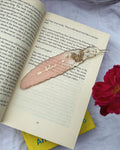 Resin Feather Bookmark