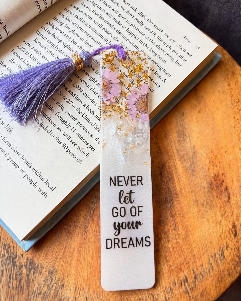 Personalized Resin Bookmark