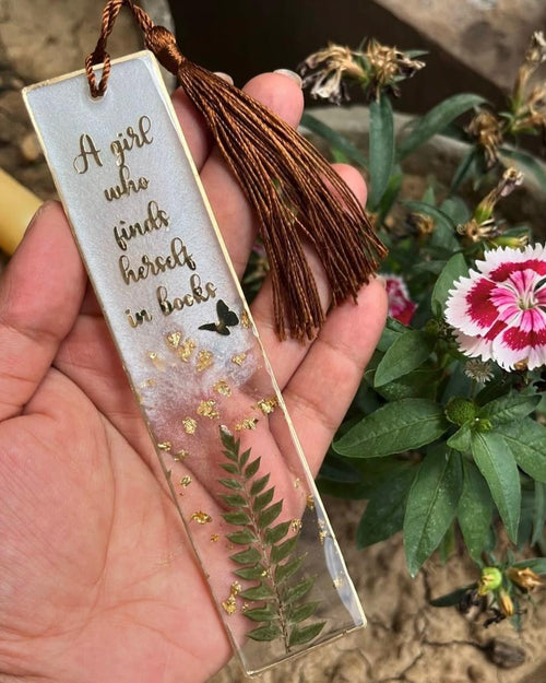 Personalized Resin Bookmark