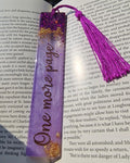 Personalized Resin Bookmark