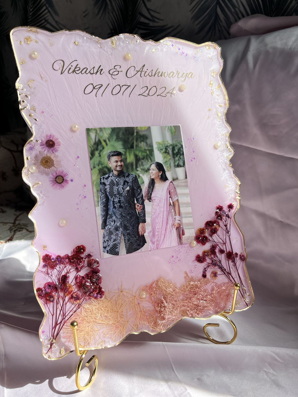 Personalized Resin Photo Frame - Rectangle